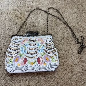 New! Vintage Butler & Wilson Beaded and Embroidered Small Bag